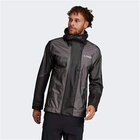 adidas terex herren jacken|Adidas Terrex rain jacket.